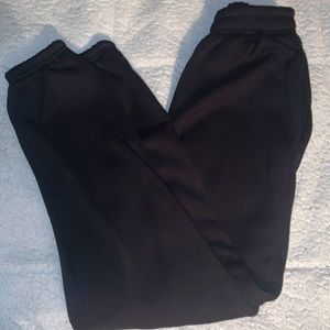 SHEIN Fleece-Lined Black Joggers